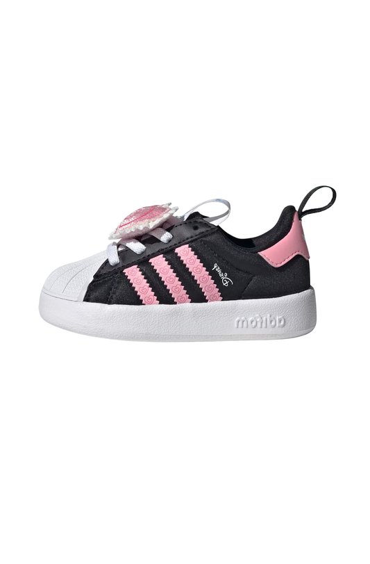 Tênis Adidas Disney Adifom Superstar 360 Infantil Preto/Rosa IH7068