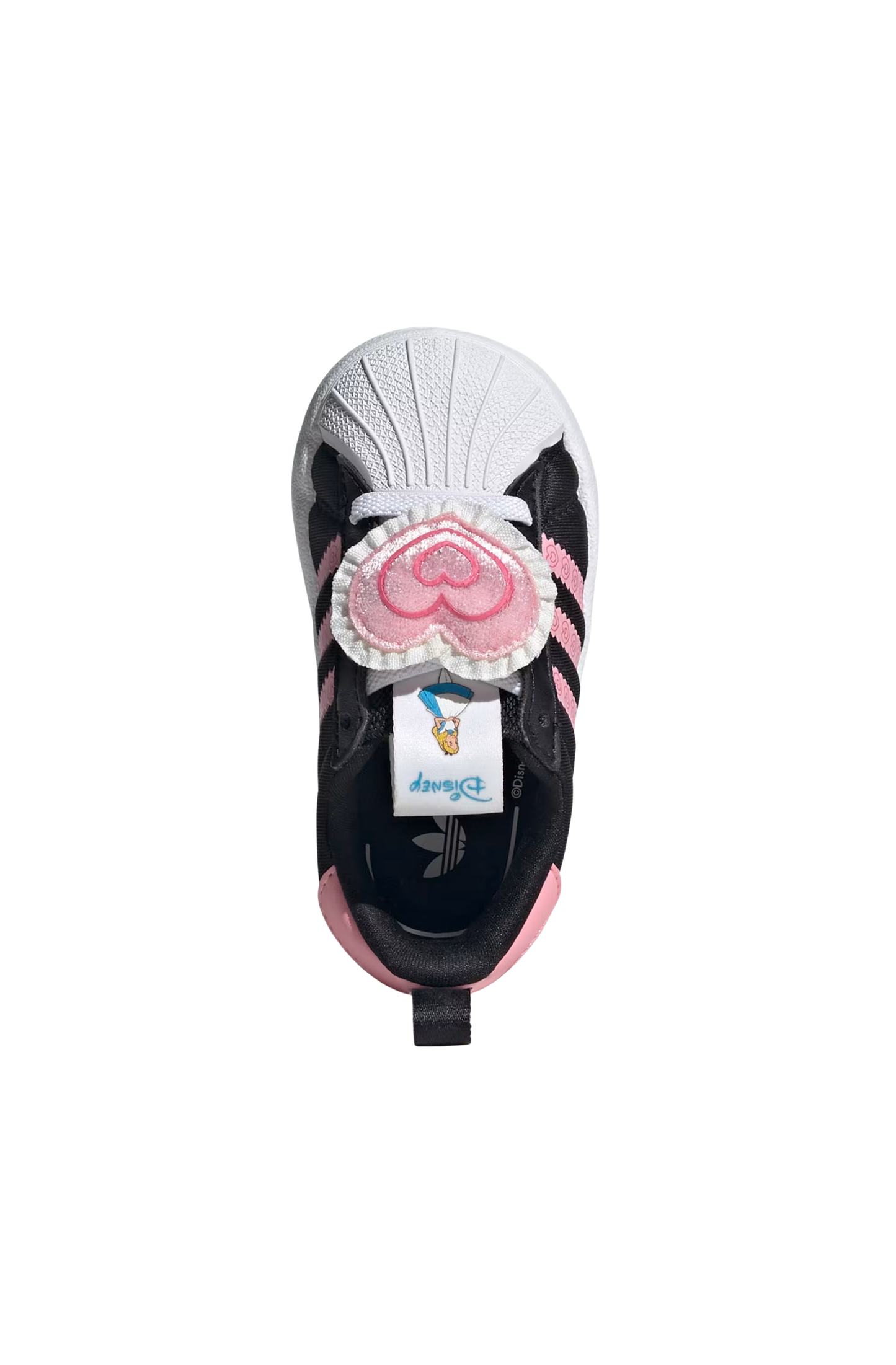 Tênis Adidas Disney Adifom Superstar 360 Infantil Preto/Rosa IH7068
