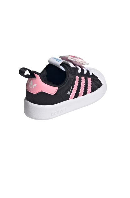 Tênis Adidas Disney Adifom Superstar 360 Infantil Preto/Rosa IH7068