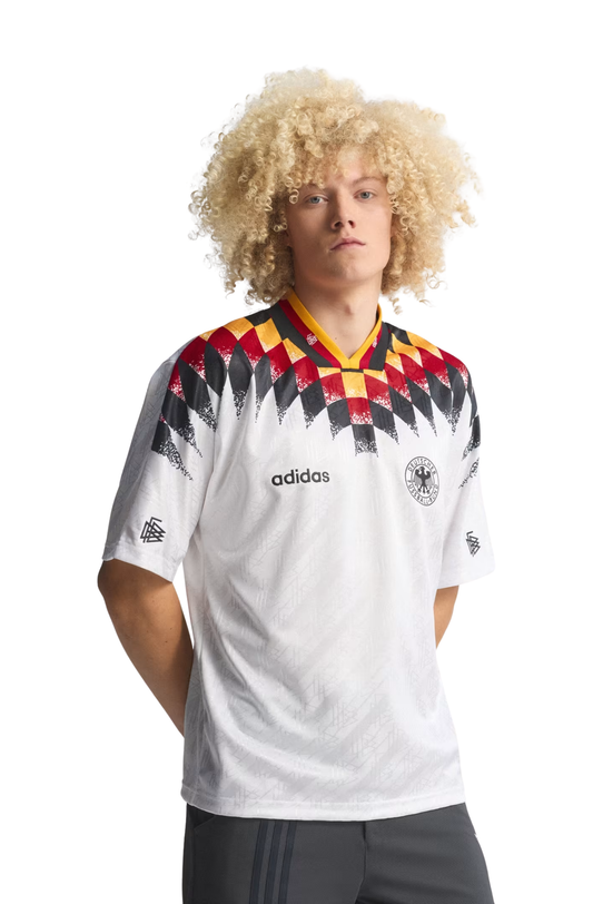Camisa Adidas 1 Alemanha 1994 Branco/Preto