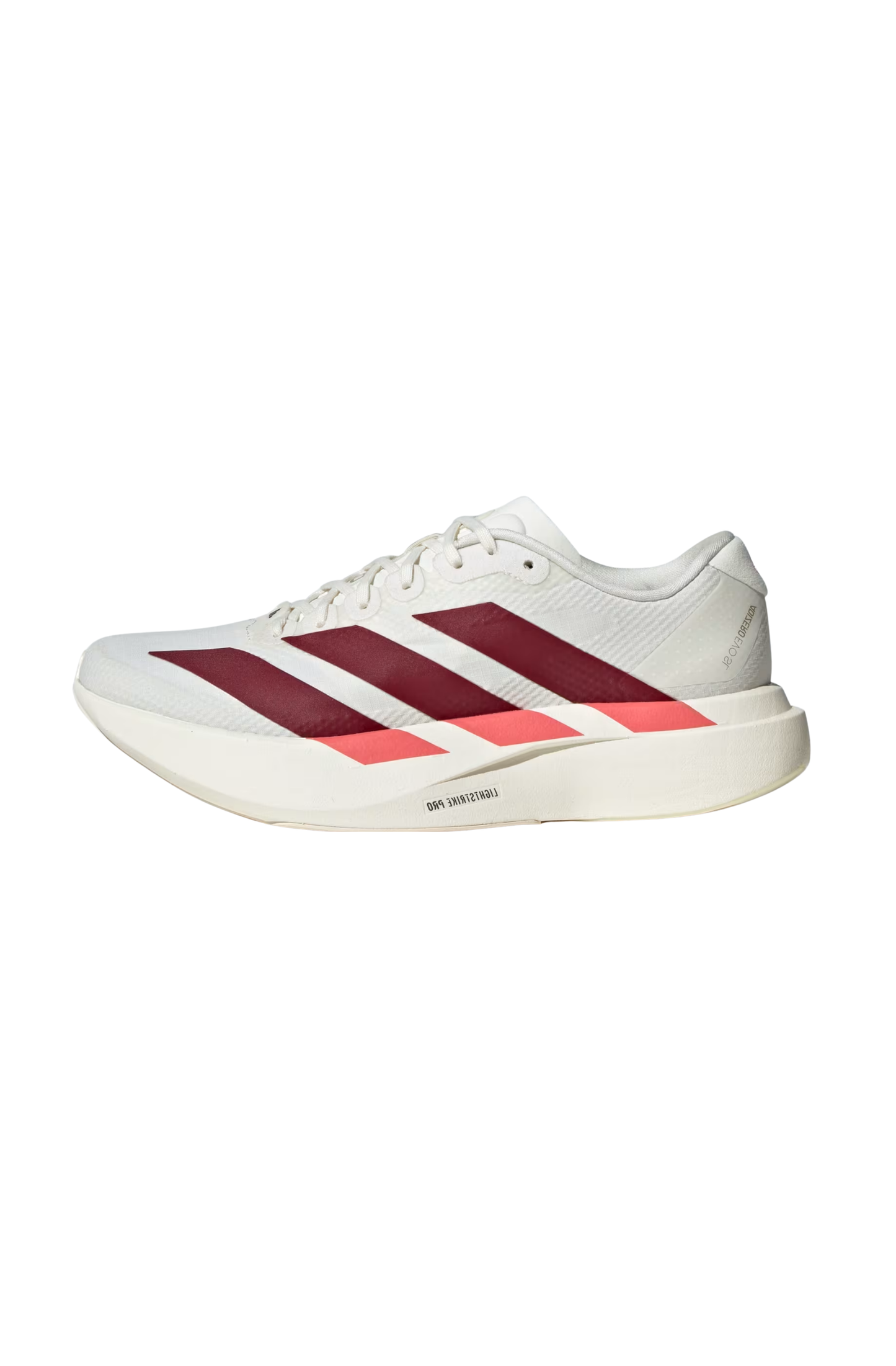 Tênis Adidas Adizero EVO SL Off-White/Bordo JR4732