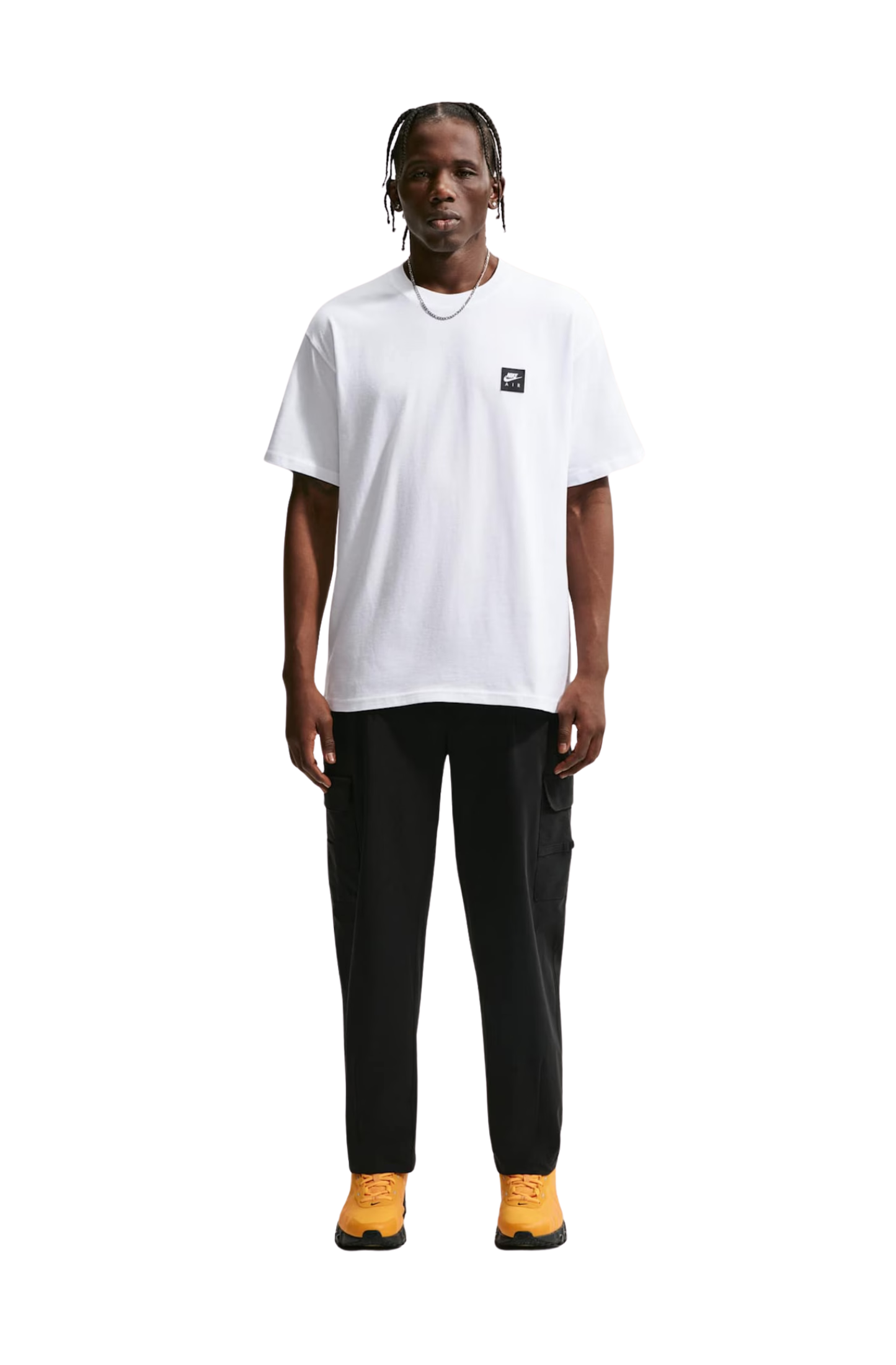 Camiseta Nike Sportswear Air Box Unissex Branco