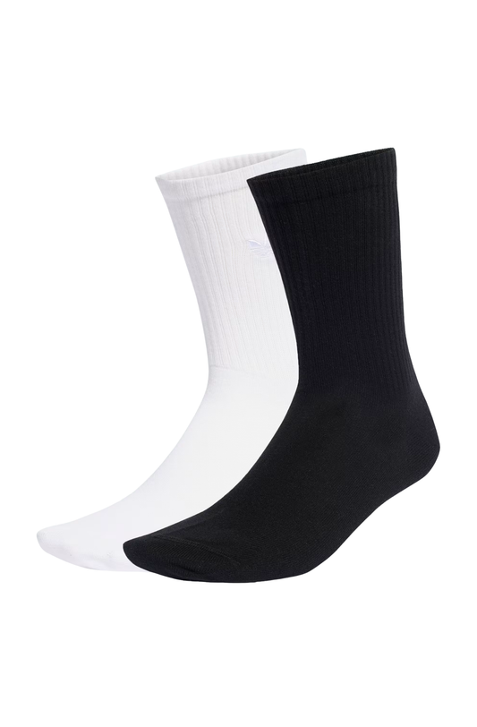 Meia Adidas Everyday Icons 2 Pares Preto/Branco