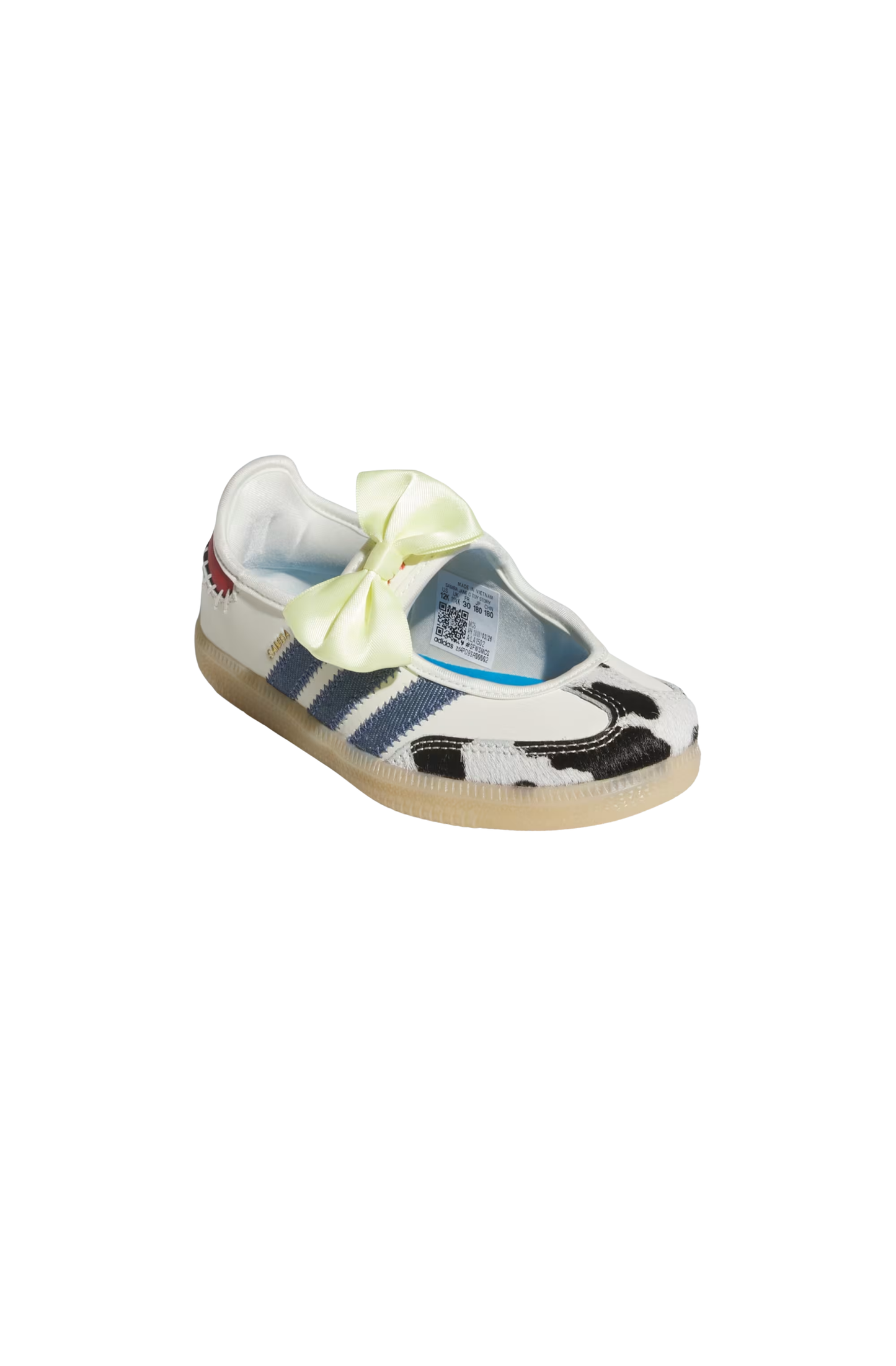 Tênis Adidas Samba Jane x Disney Pixar Toy Story Infantil Off-White/Preto LA1502