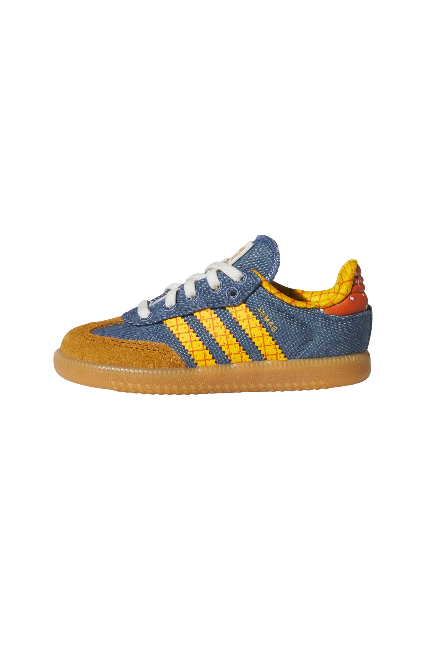Tênis Adidas Samba OG EL x Disney Pixar Toy Story Infantil Azul/Amarelo LA3977