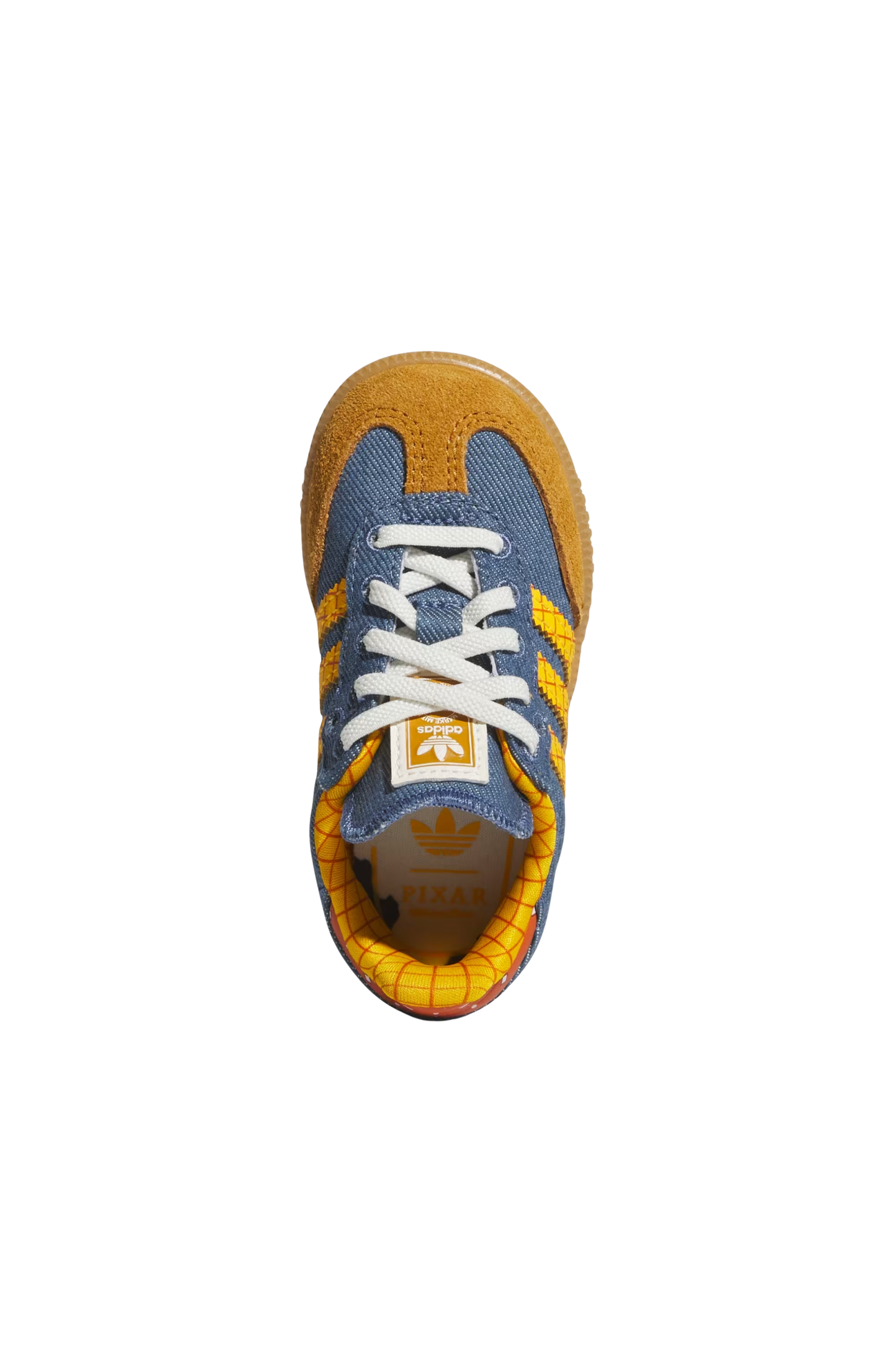 Tênis Adidas Samba OG EL x Disney Pixar Toy Story Infantil Azul/Amarelo LA3977