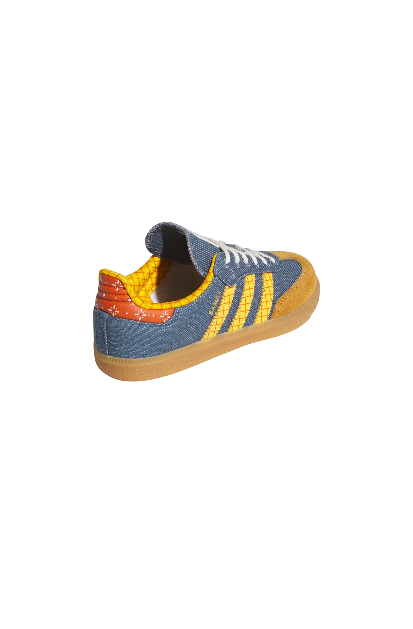 Tênis Adidas Samba OG x Disney Pixar Toy Story Infantil Azul/Amarelo LA3986