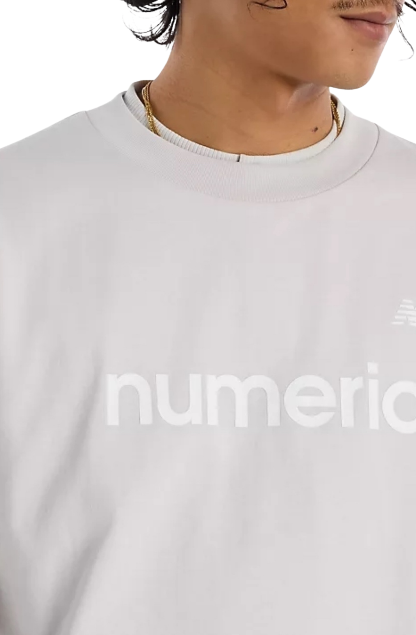 Camiseta New Balance Numeric Masculino Cinza