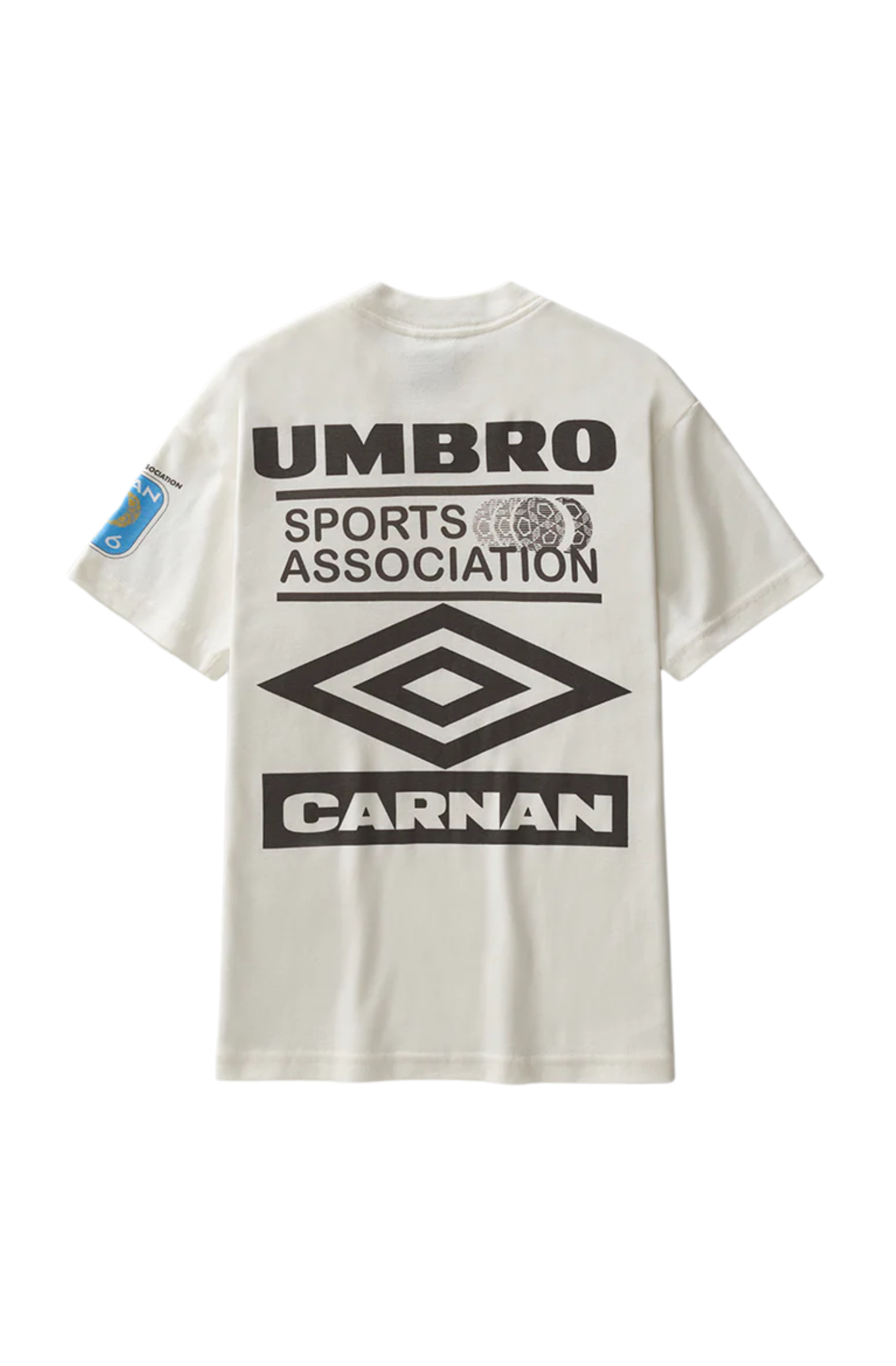 Camiseta Umbro x Carnan Sports Association Off-White/Preto
