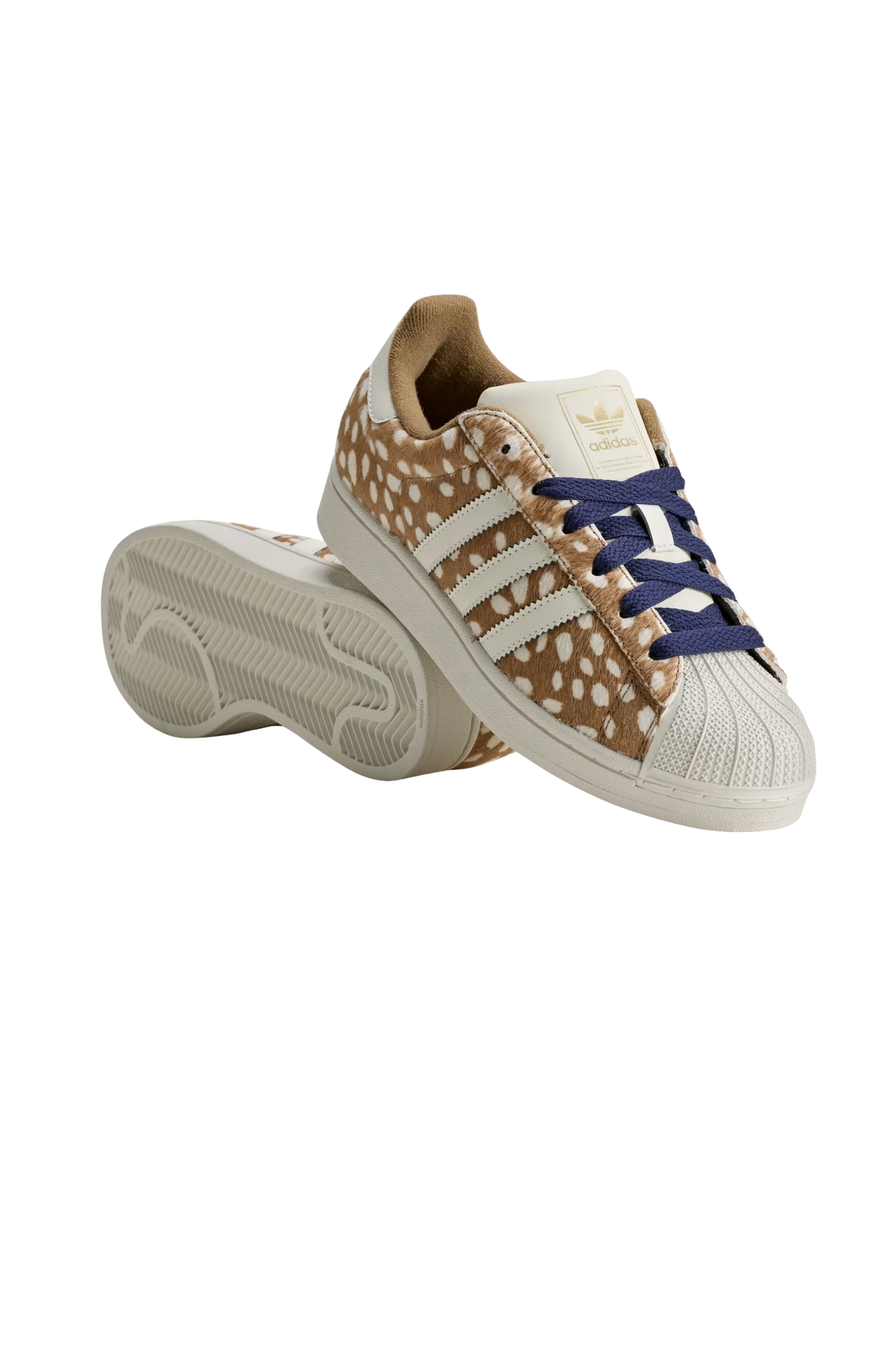 Tênis Adidas Superstar 2 Marrom/Bege KJ4642