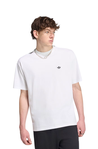Camiseta Adidas Trefoil Essentials Loose Branco