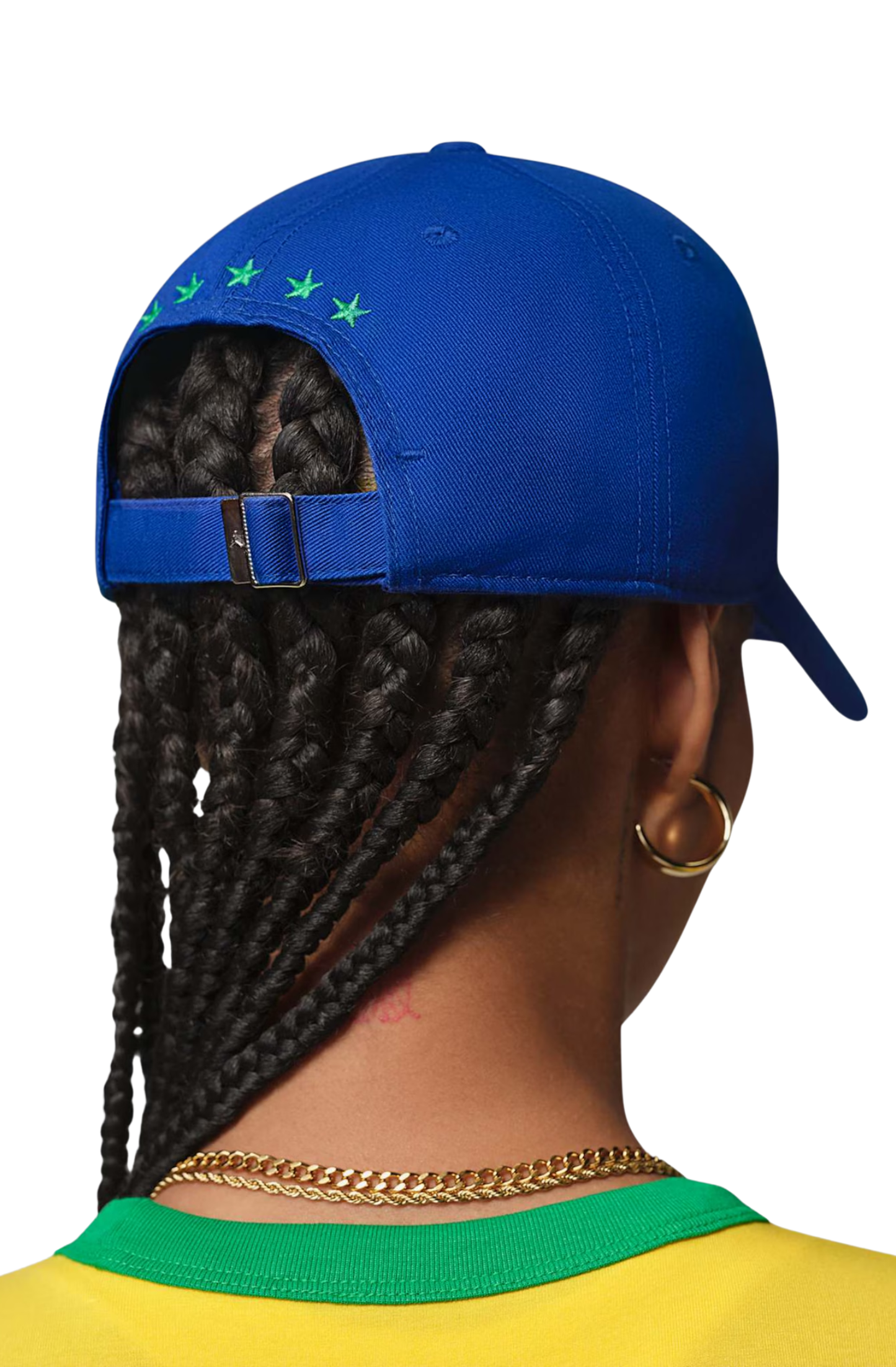 Boné Jordan x Brasil Club Unissex Azul