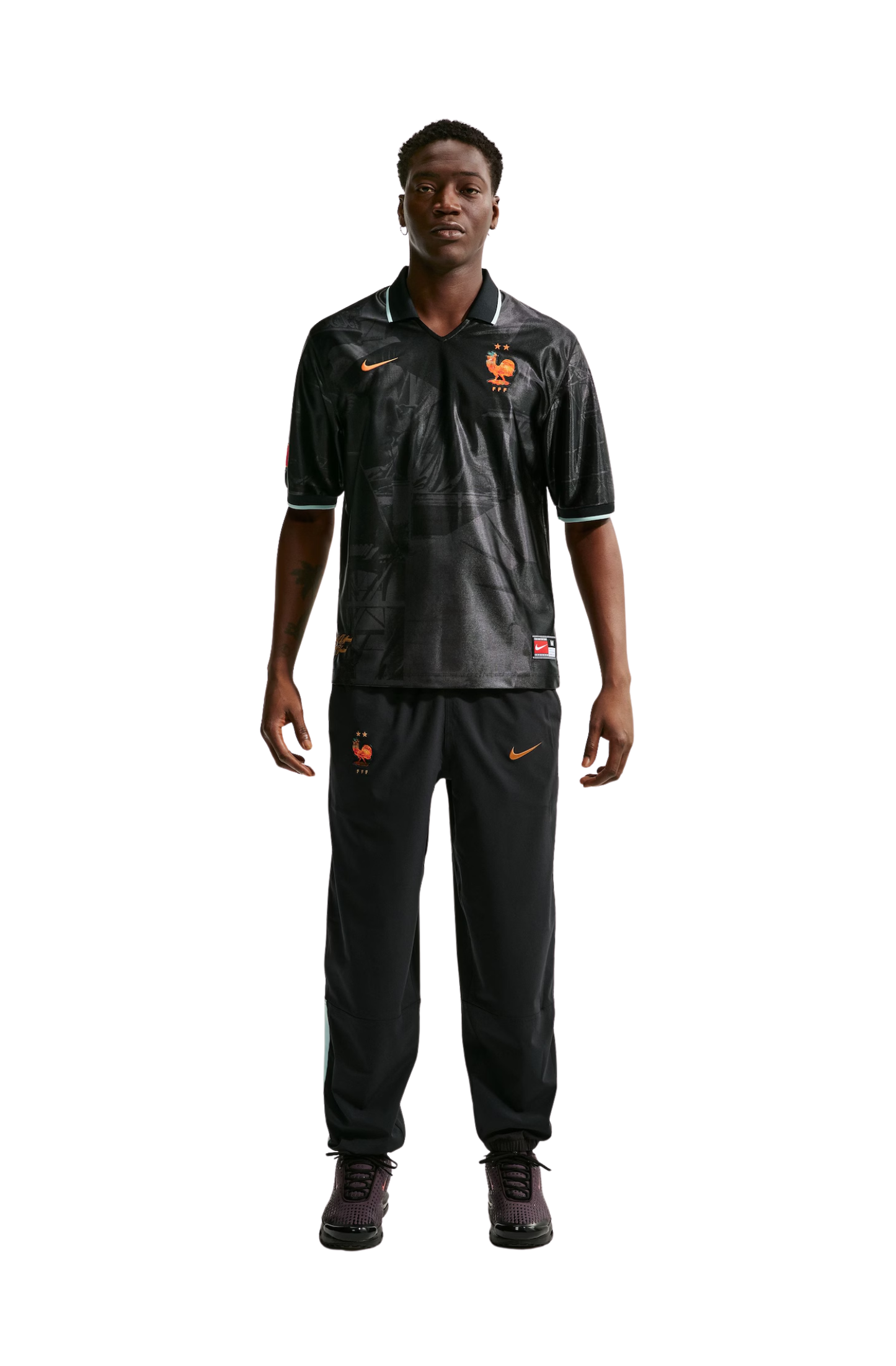 Camiseta Nike França Dri-FIT Energy Masculino Preto