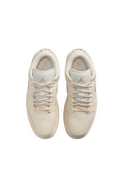 Tênis Nike Air Jordan 1 Low SE Brogue Bege/Bege IO0759-100