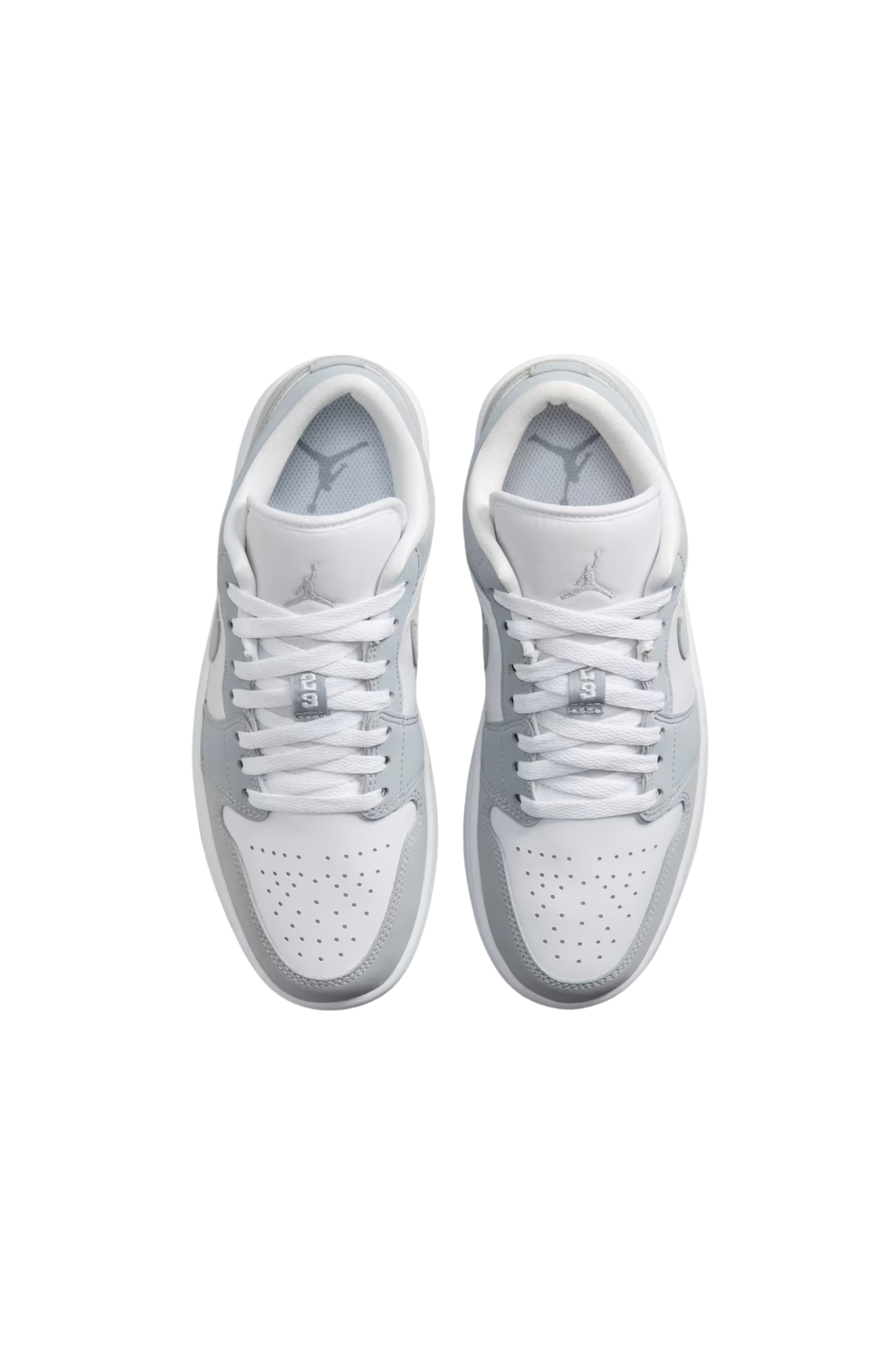 Tênis Nike Air Jordan 1 Low Branco/Cinza DC0774-105