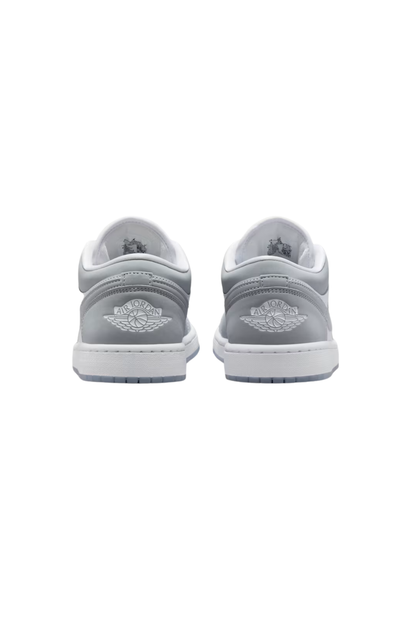 Tênis Nike Air Jordan 1 Low Branco/Cinza DC0774-105