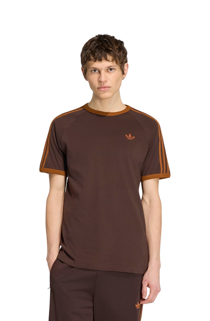 Camiseta Adidas Classic Adicolor 3-stripes Marrom/Bronze