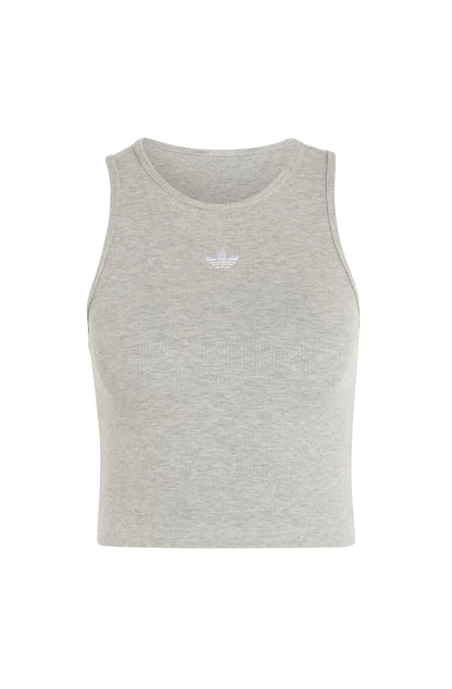 Regata Adidas Canelada Rib Essentials Cinza
