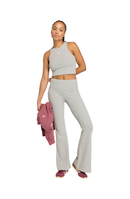 Regata Adidas Canelada Rib Essentials Cinza