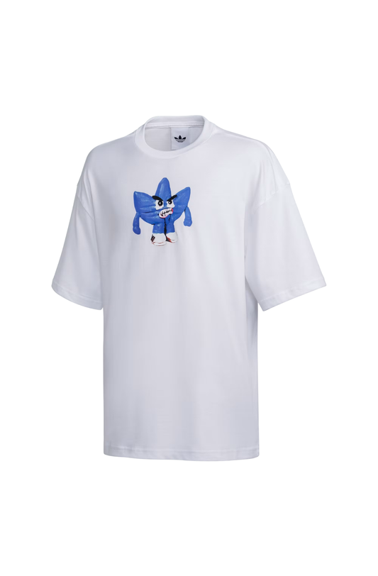 Camiseta Adidas Clay Trefoil Branco