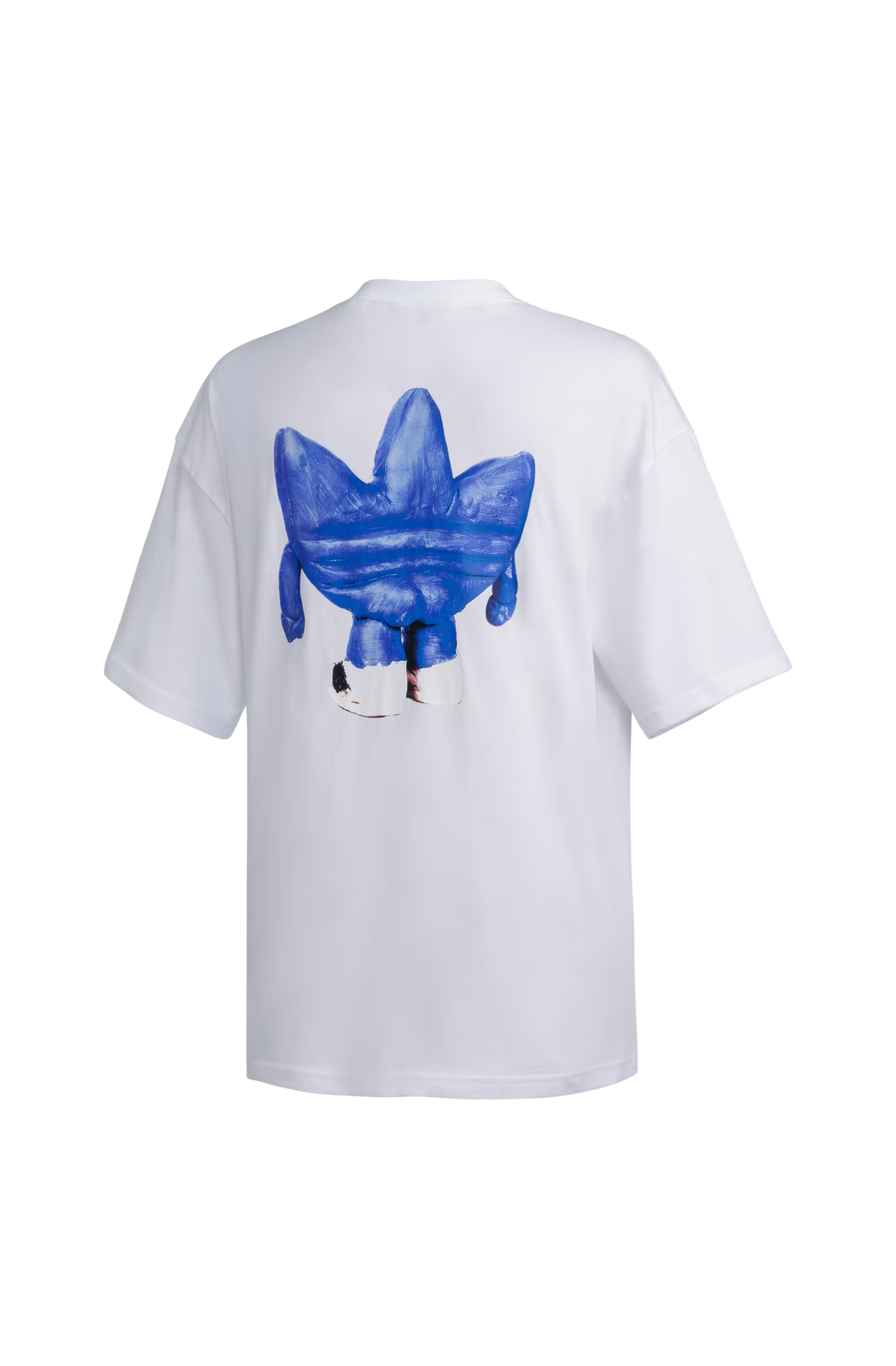 Camiseta Adidas Clay Trefoil Branco