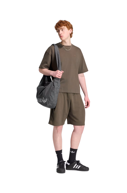 Camiseta Adidas Premium Essentials Marrom