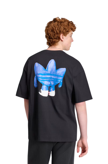 Camiseta Adidas Clay Trefoil Preto