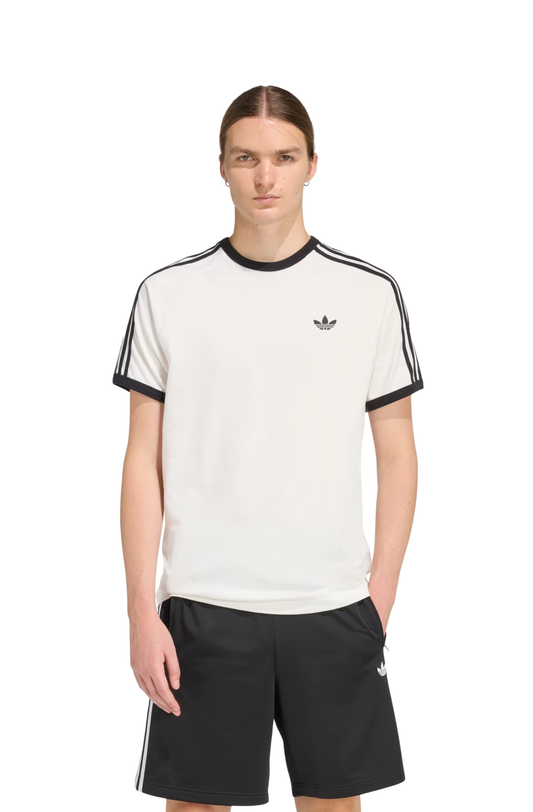 Camiseta Adidas Classic Adicolor 3-stripes Branco/Preto