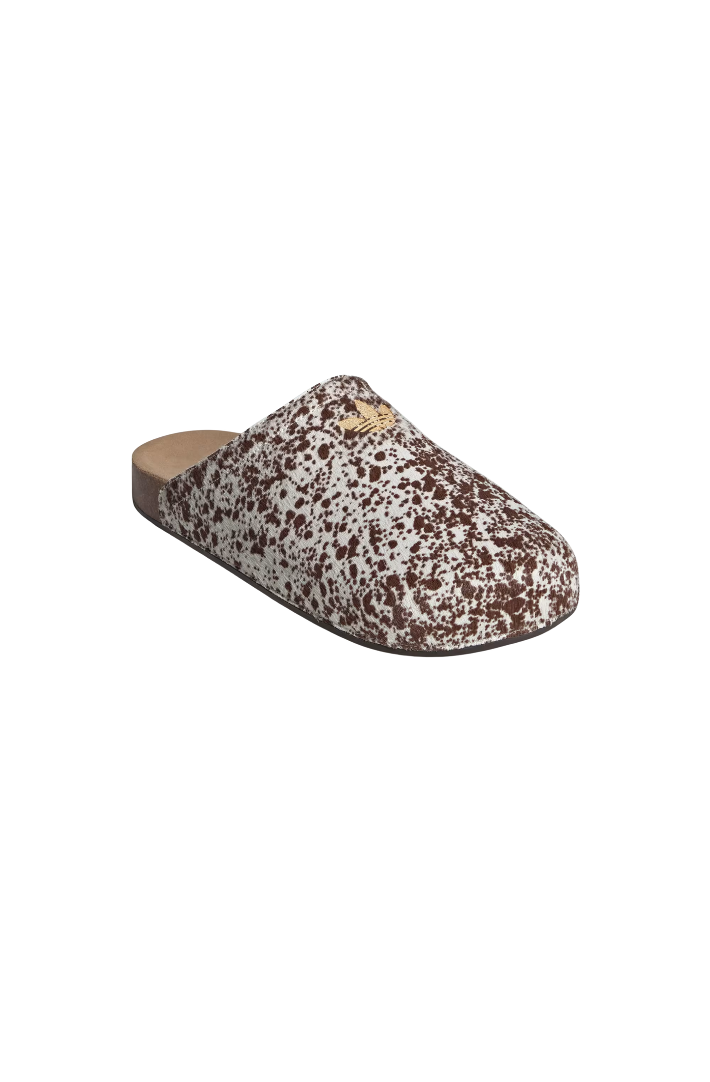Chinelo Adidas Adimule Off-white/Marrom KI0404