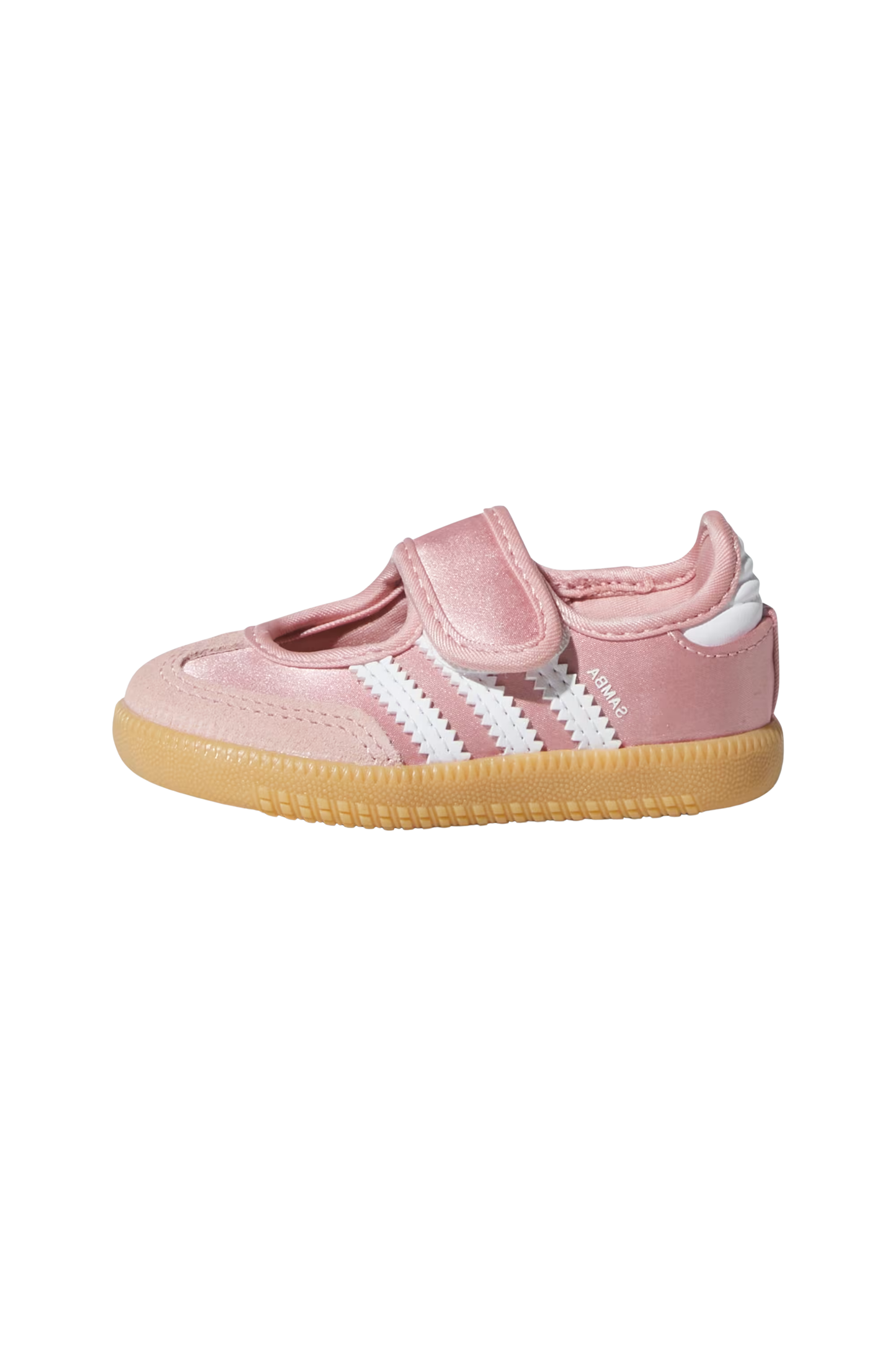 Tênis Adidas Samba Jane Infantil Rosa/Branco KJ9992