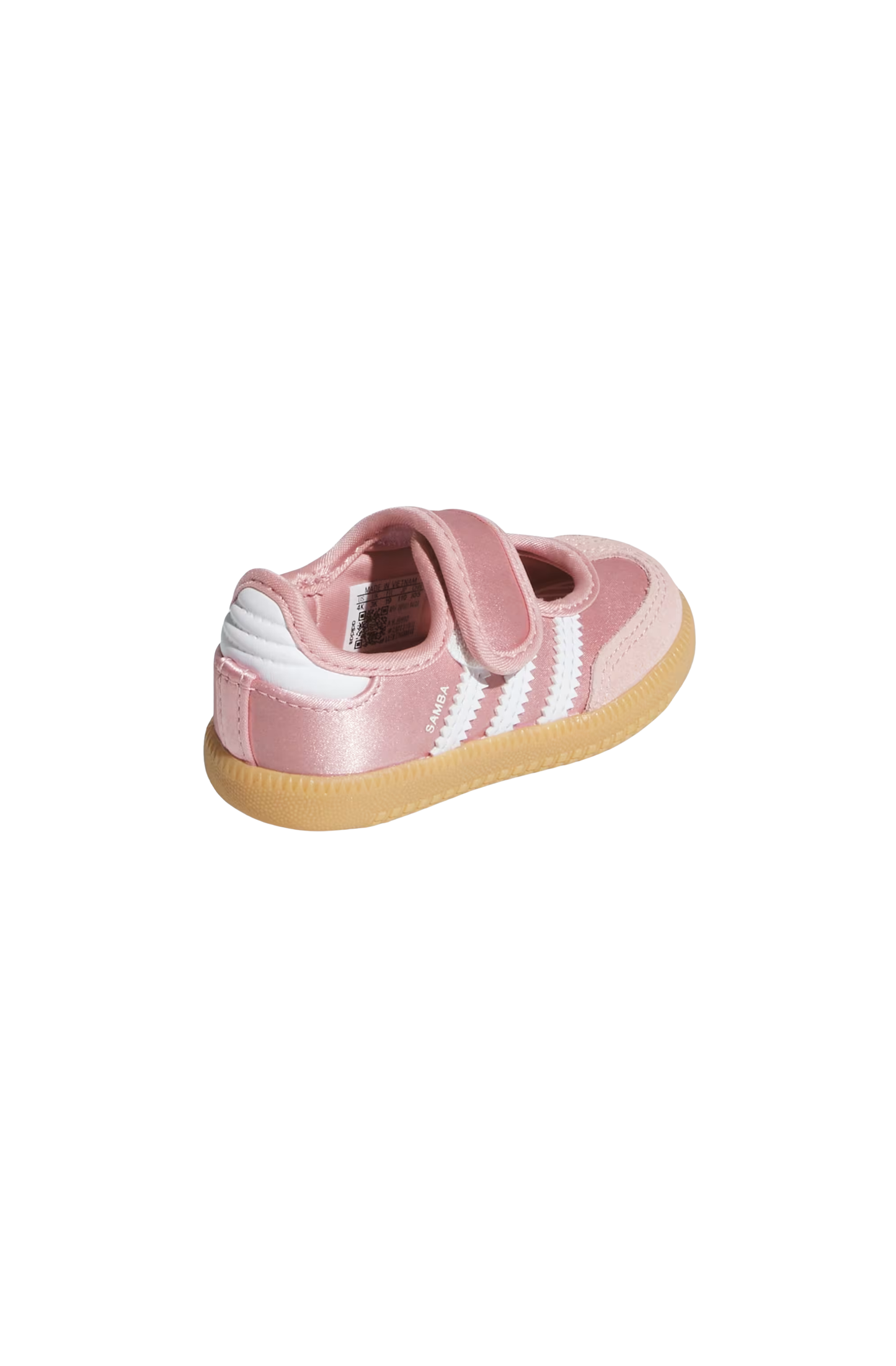 Tênis Adidas Samba Jane Infantil Rosa/Branco KJ9992