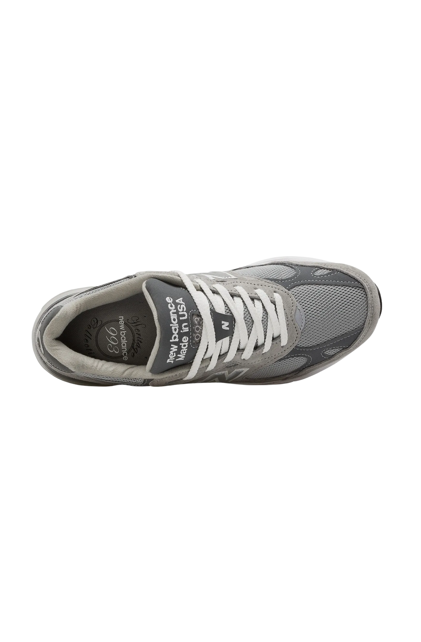 Tênis New Balance 993 Made in USA Unissex Cinza/Cinza Escuro MR993GL