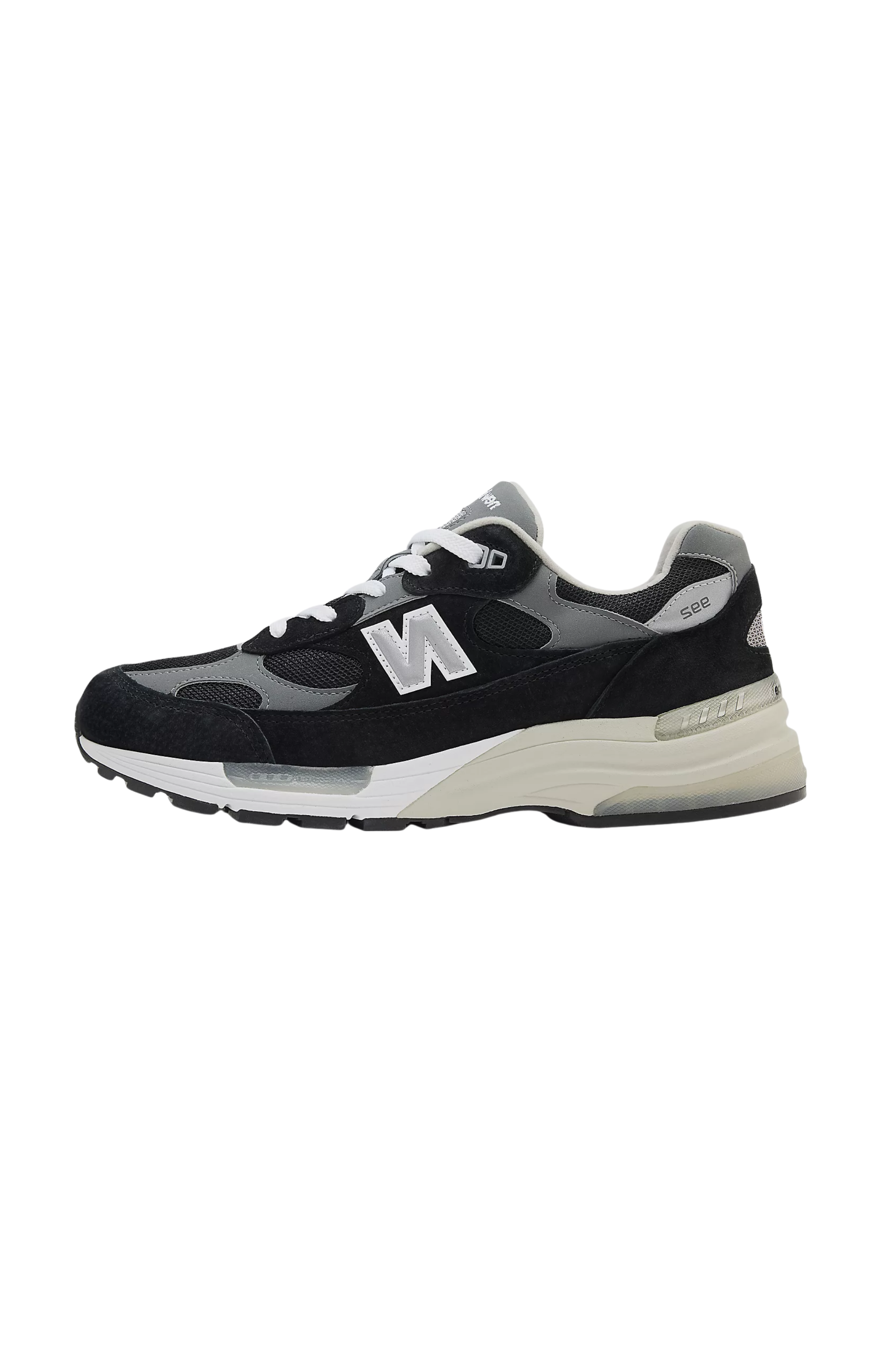 Tênis New Balance 992 Made in USA Unissex Preto/Cinza U992BK