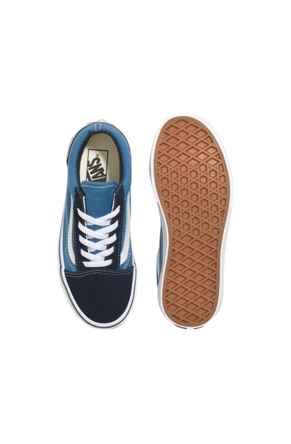 Tênis Vans Old Skool Infantil Azul/Branco VN000W9TNWD