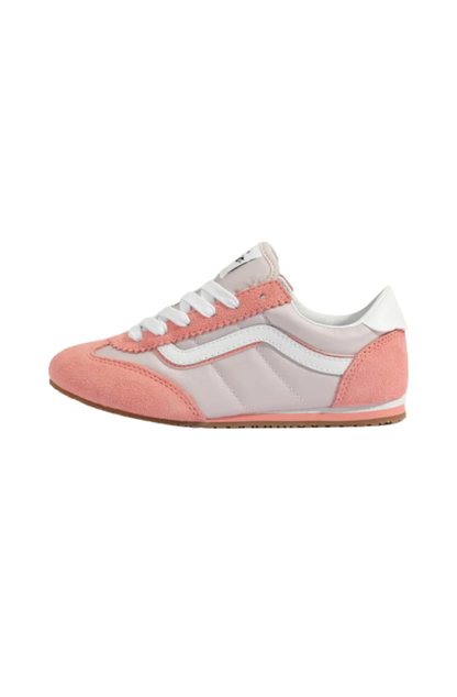 Tênis Vans Super Lowpro Infantil Rosa/Branco VN000Z34GSF