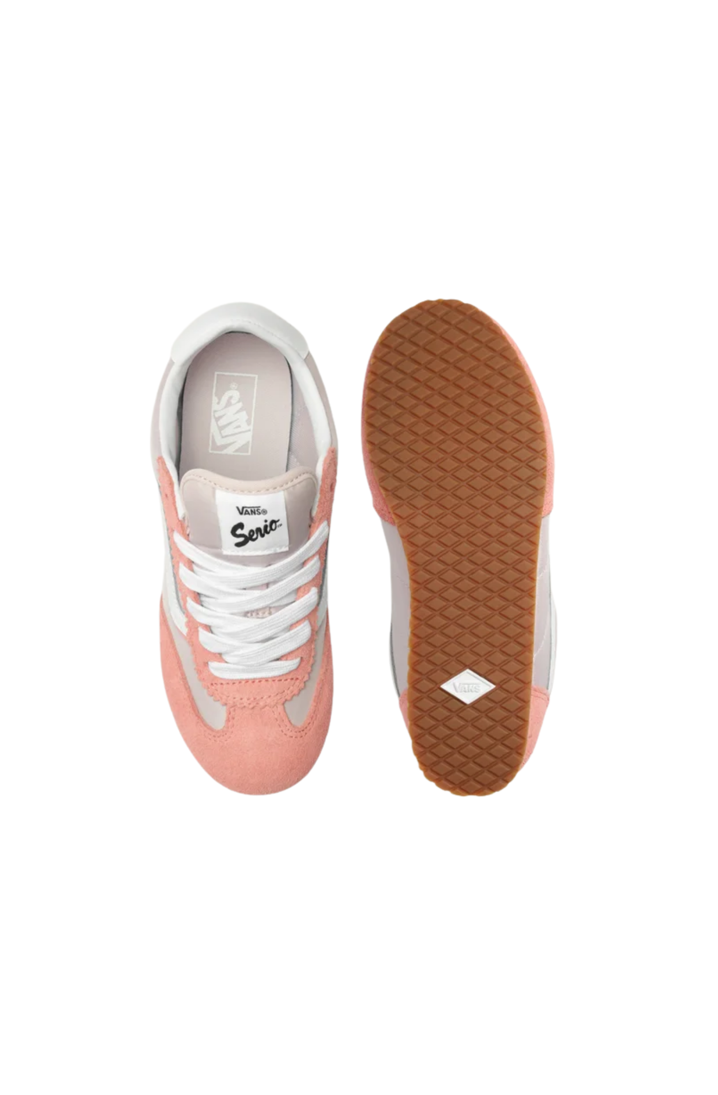 Tênis Vans Super Lowpro Infantil Rosa/Branco VN000Z34GSF