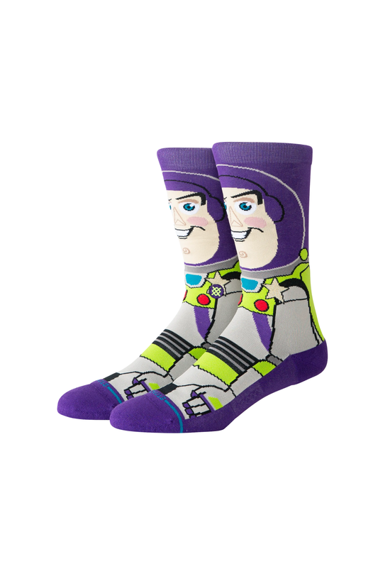 Meias Stance Buzz Crew Roxo