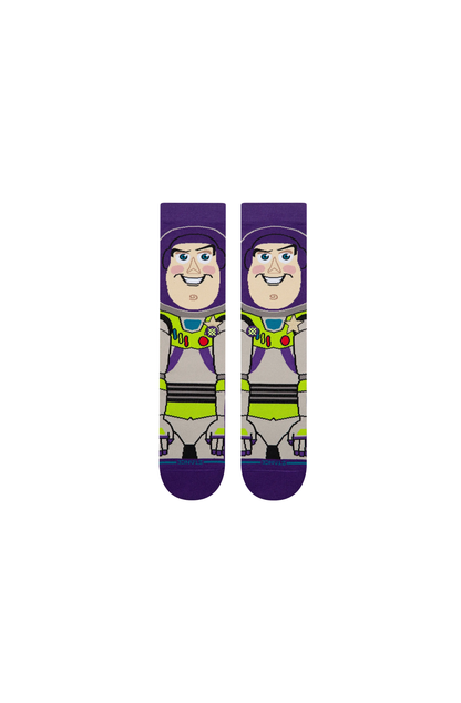 Meias Stance Buzz Crew Roxo