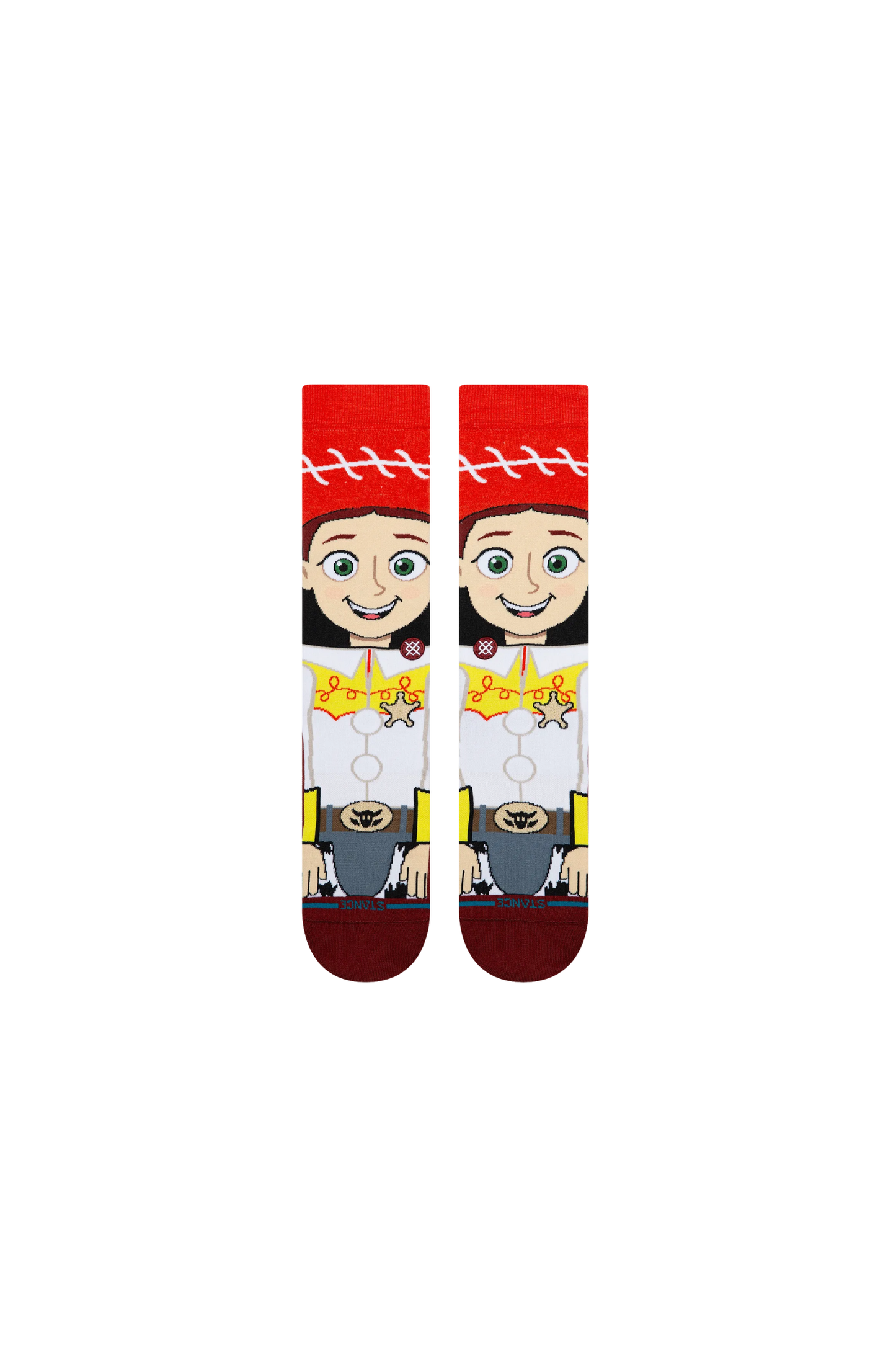 Meias Stance Jessie Crew Vermelho