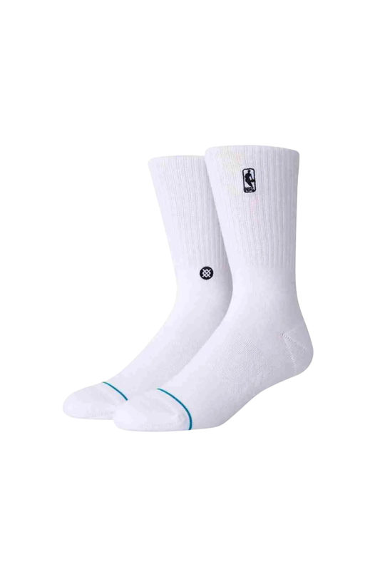 Meia Stance NBA Logoman ST Branco