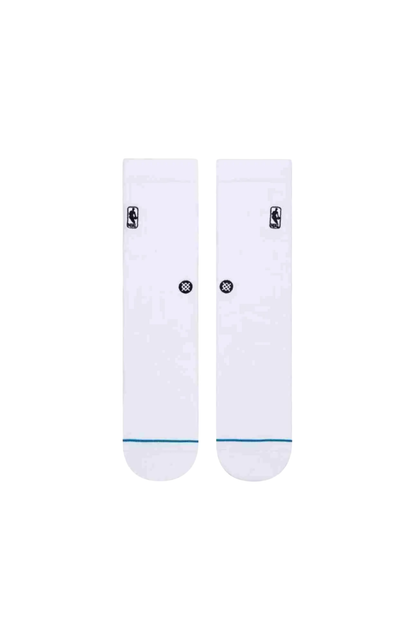 Meia Stance NBA Logoman ST Branco