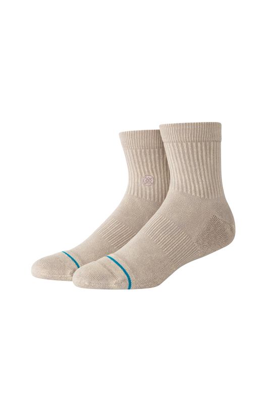Meia Stance Signature Wash Quarter Cinza