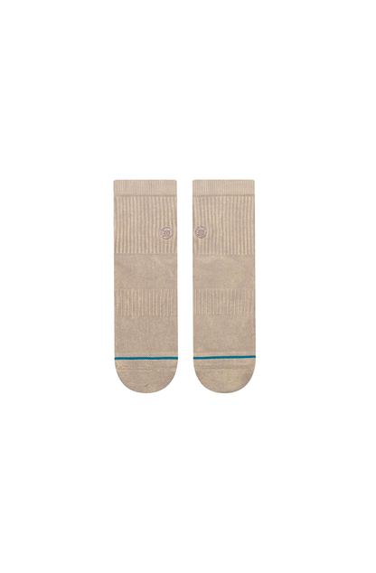 Meia Stance Signature Wash Quarter Cinza