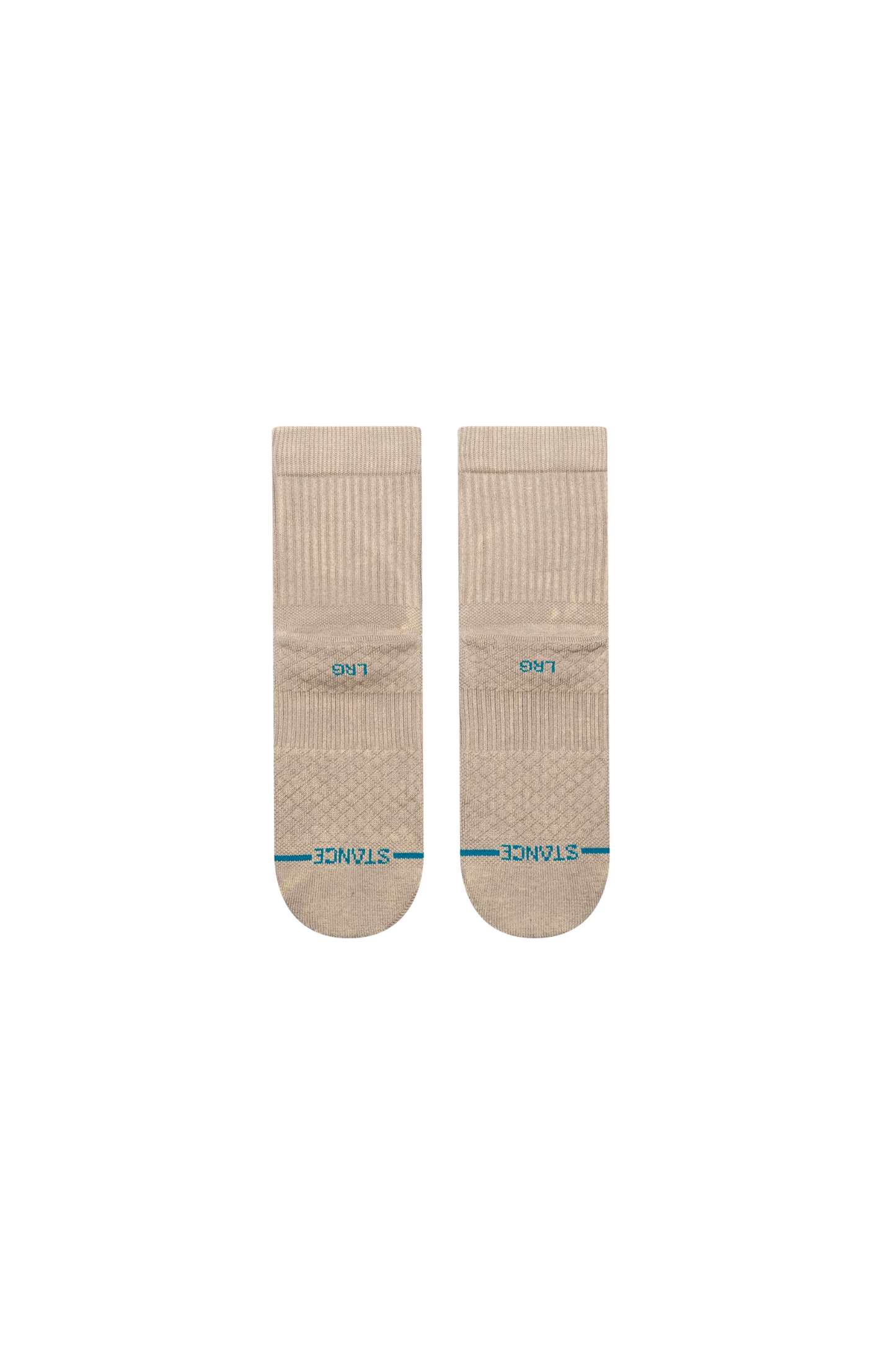 Meia Stance Signature Wash Quarter Cinza