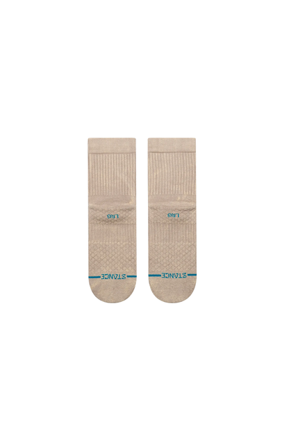 Meia Stance Signature Wash Quarter Cinza
