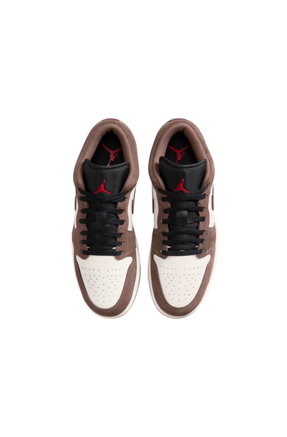Tênis Nike Air Jordan 1 Low Marrom/Branco 553558-200