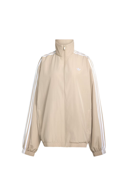 Jaqueta Adidas Adicolor Firebird Adilenium Bege/Branco