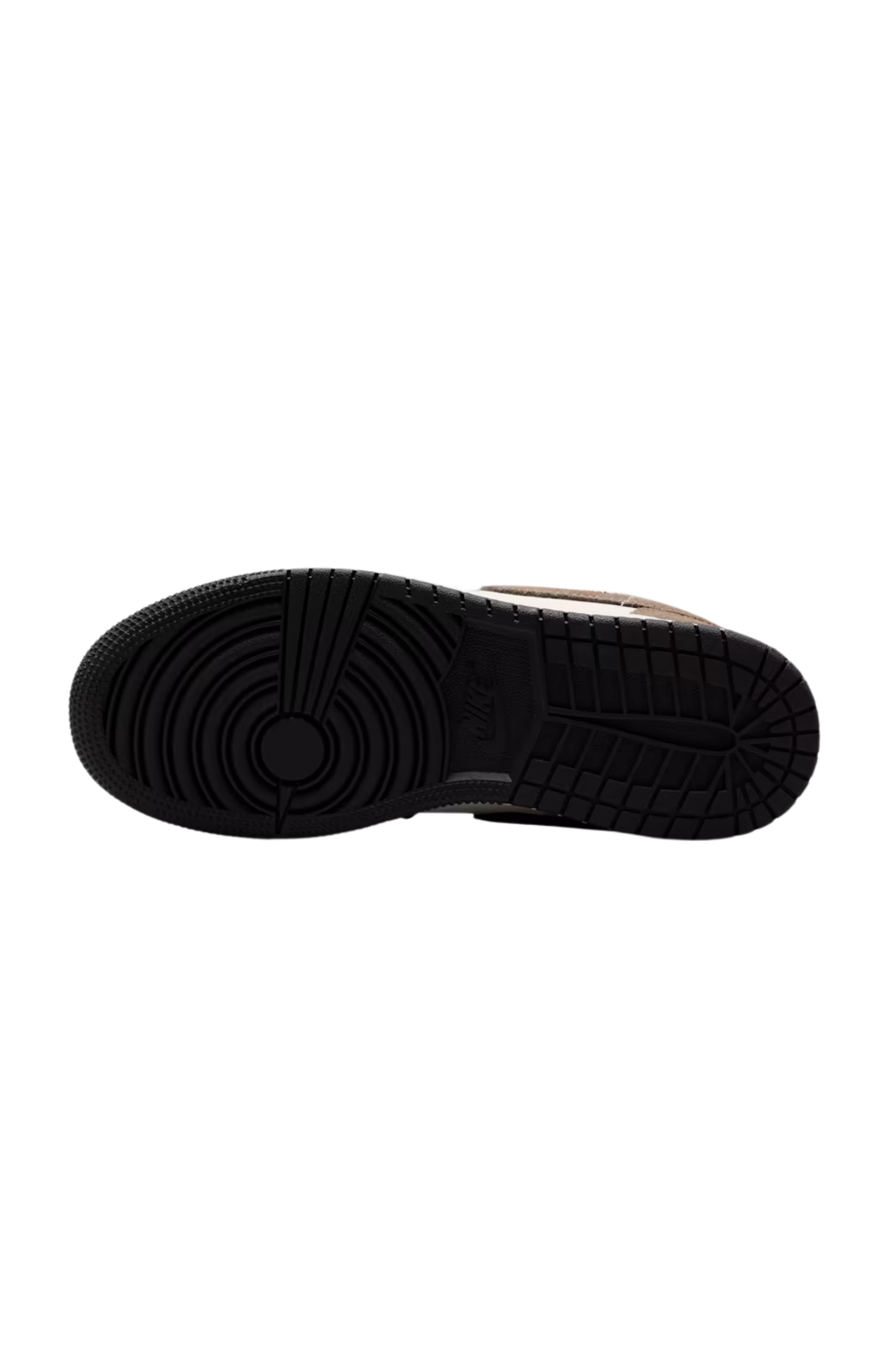 Tênis Nike Air Jordan 1 Low Marrom/Branco 553560-200