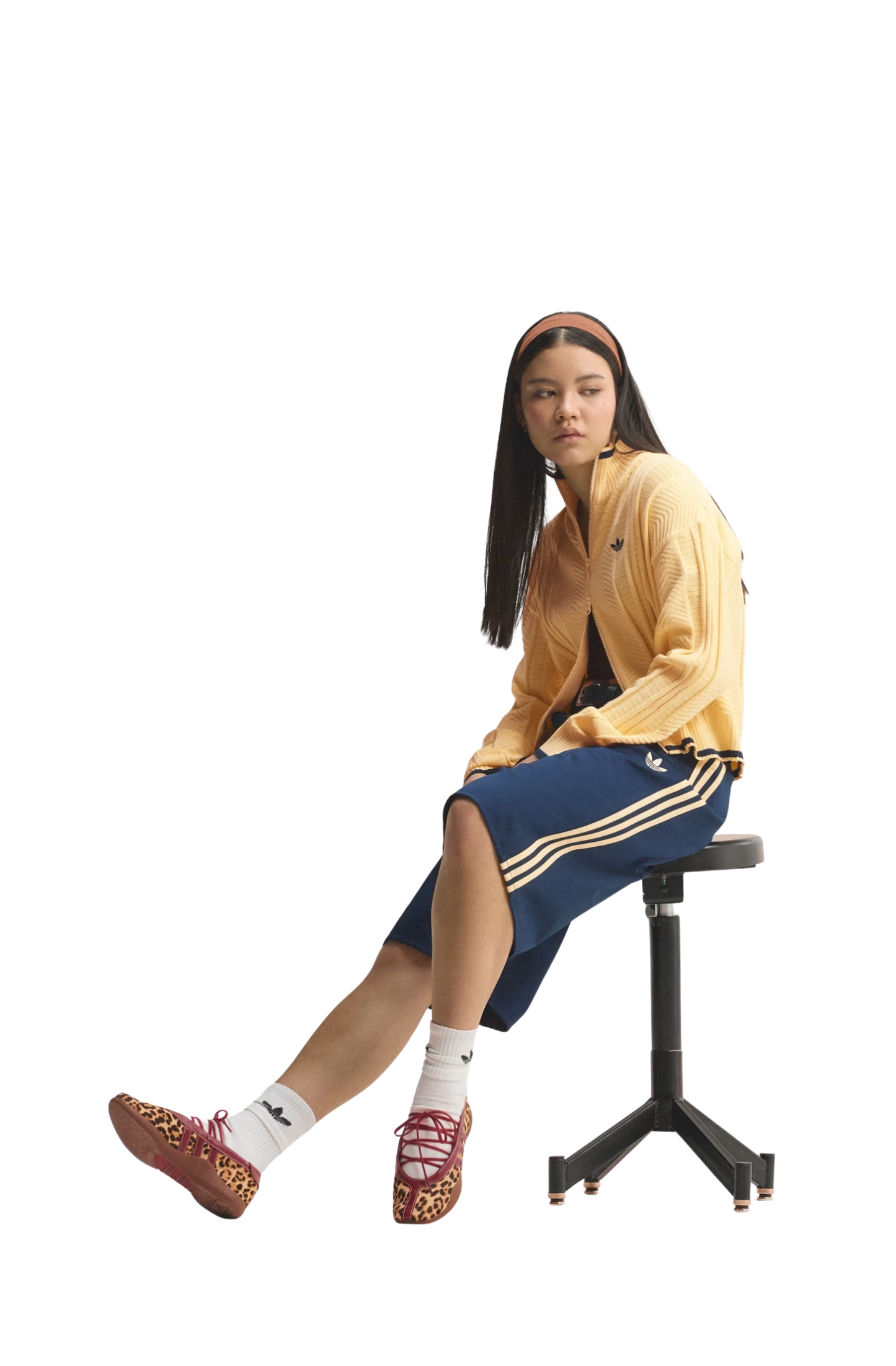 Jaqueta Adidas Cable Knit Bege