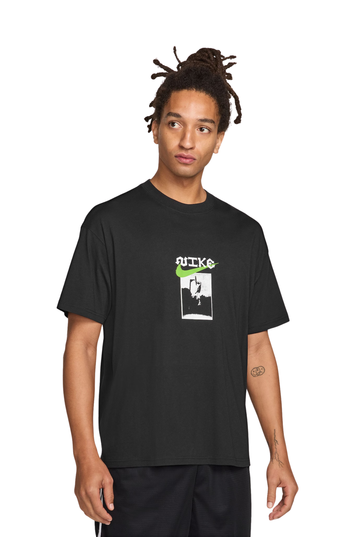 Camiseta Nike M90 Asbury Guard Masculino Preto